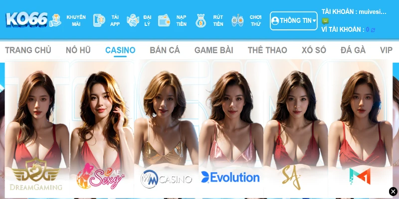 Casino KO66 sang chảnh, kịch tính nhất định phải thử một lần